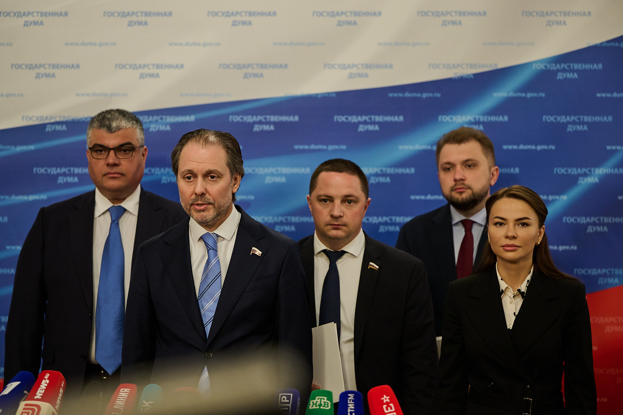 Пресс-подход депутатов фракции ЛДПР в ГД 22.04.2026